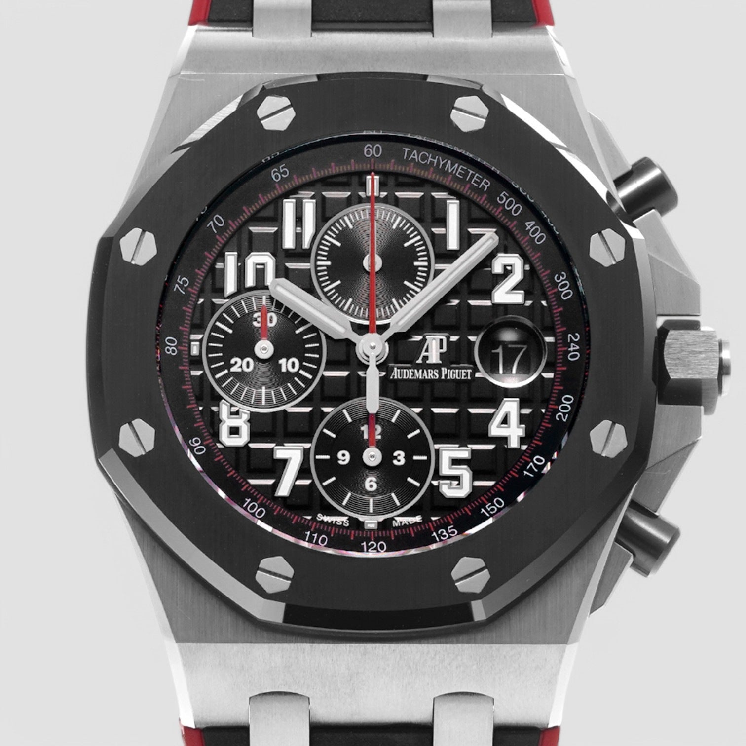 Royal Oak Offshore Chronograph "Vampire" SS / Ceramic bezel