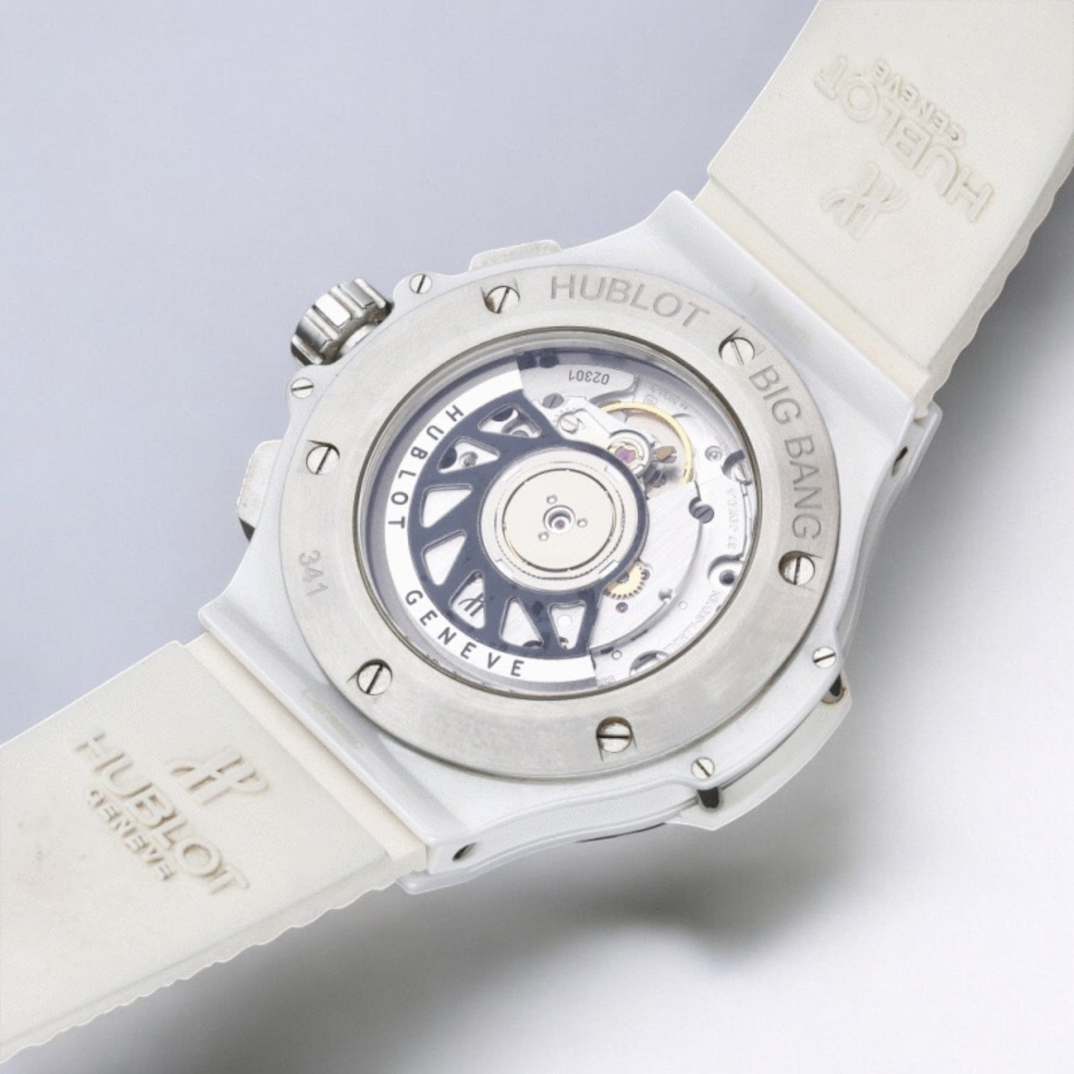 Big Bang 41MM Ceramic White Diamonds