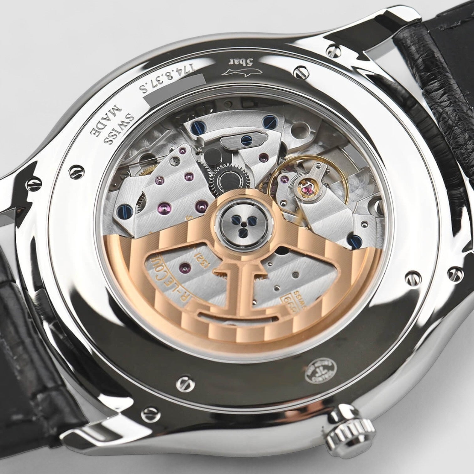Master Ultra Thin Date Silver Dial Men's Watch