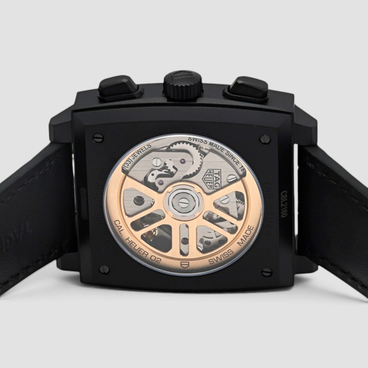 Monaco Titanium Black Dial Chronograph
