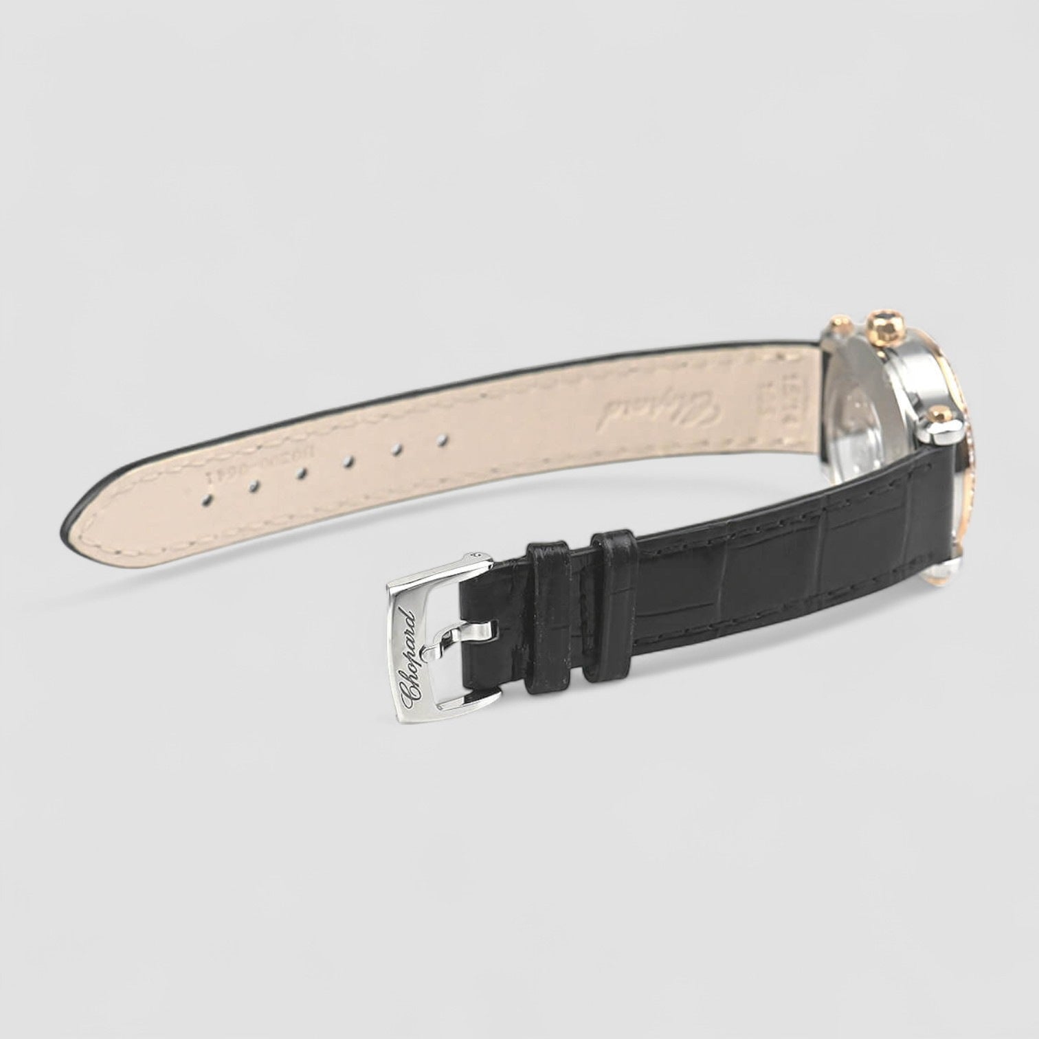 Happy Sport 30 MM Automatic Silver colored/Leather