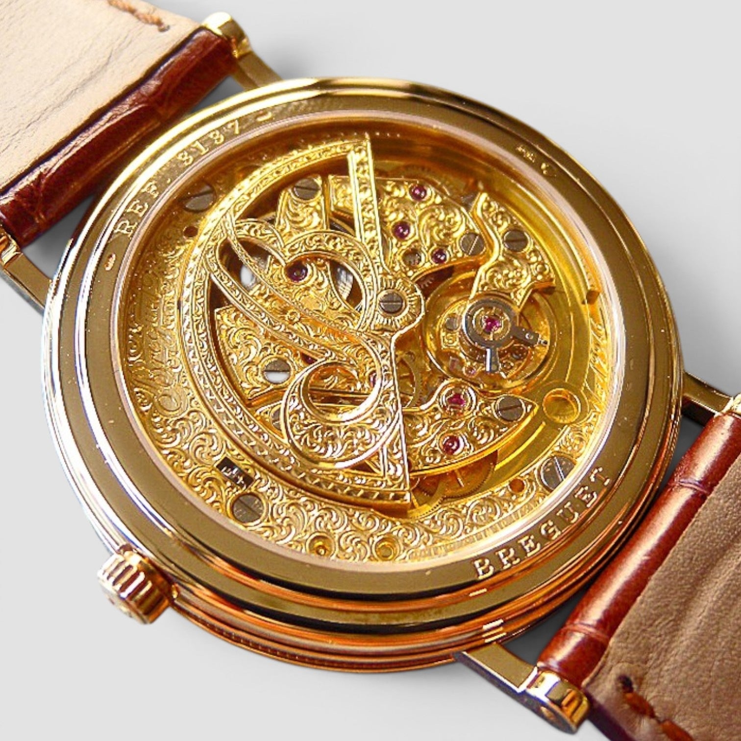 Classique 36mm 18K Yellow Gold Guilloché Dial