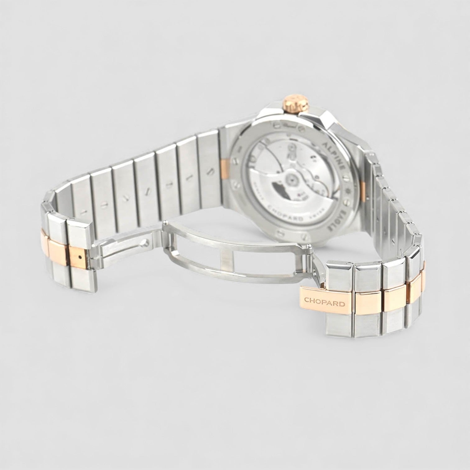 Alpine Eagle 41 SS / 18K Rose Gold Gray Dial