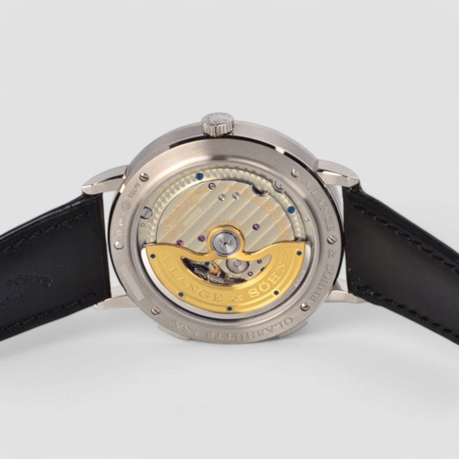 Saxonia Dual Time 18K White Gold