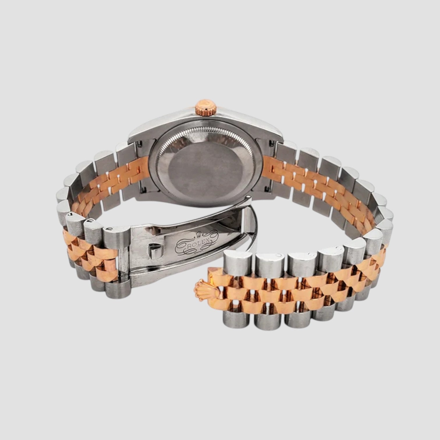 Datejust 36 White Roman Numeral Jubilee Bracelet Watch