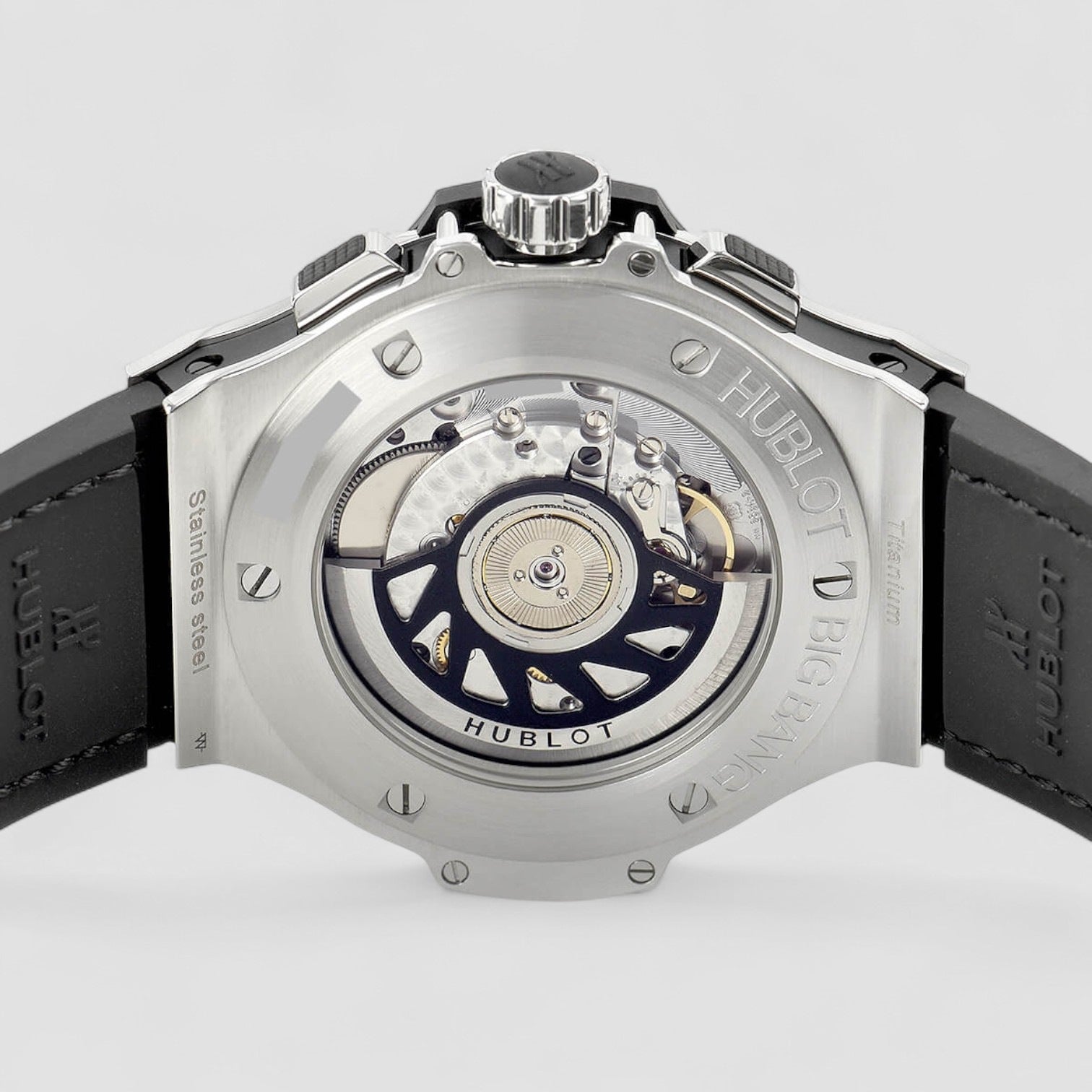 Big Bang Shiny Black Diamond Dial 41mm Watch