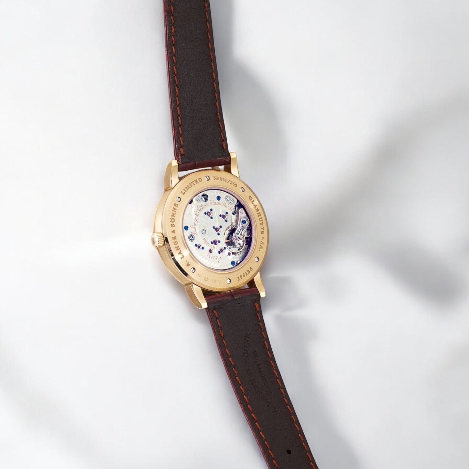 1815 Moonphase Honey Gold Hommage to FA Lange LIMITED