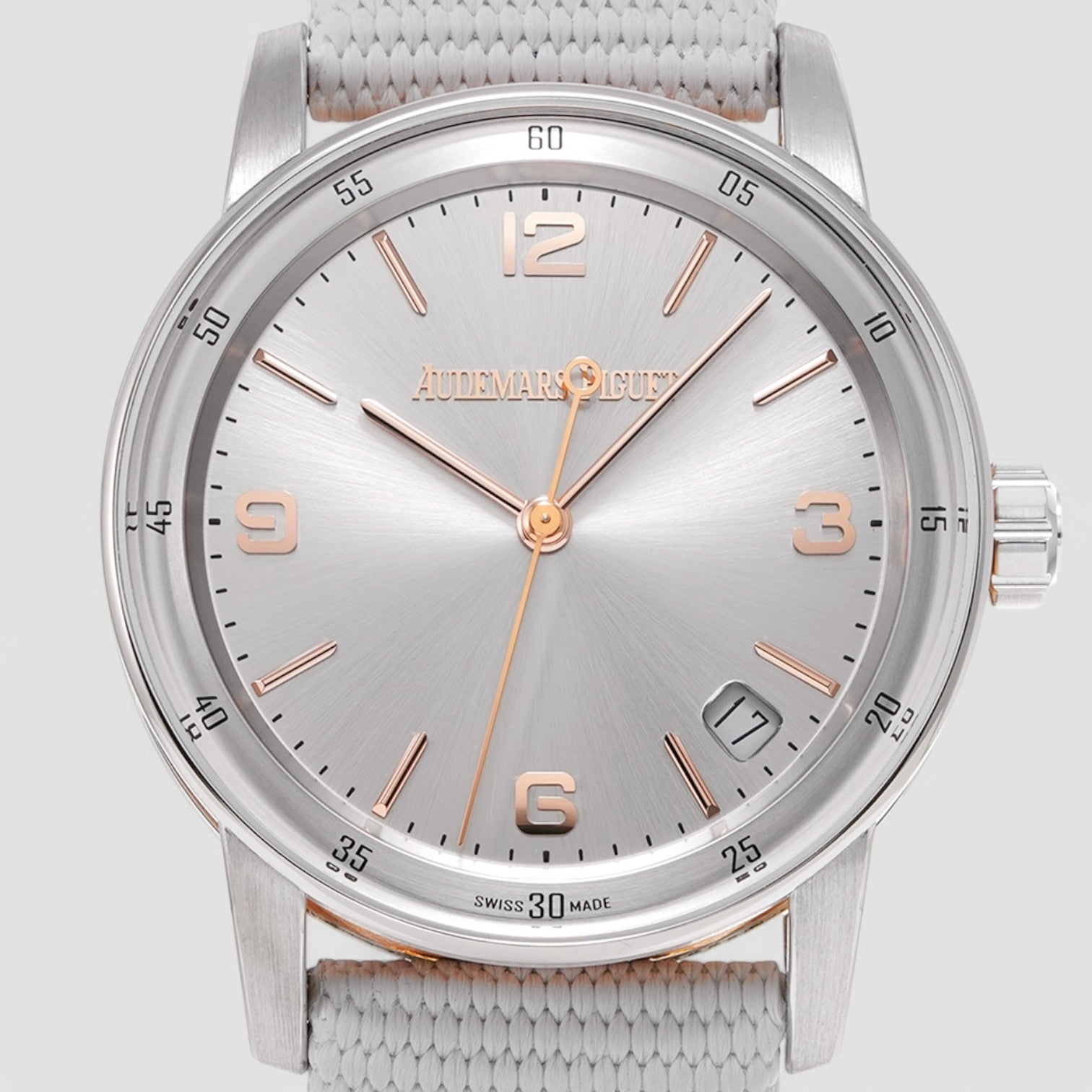Code 11:59 Automatic 18k White and Rose Gold / Gray Dial
