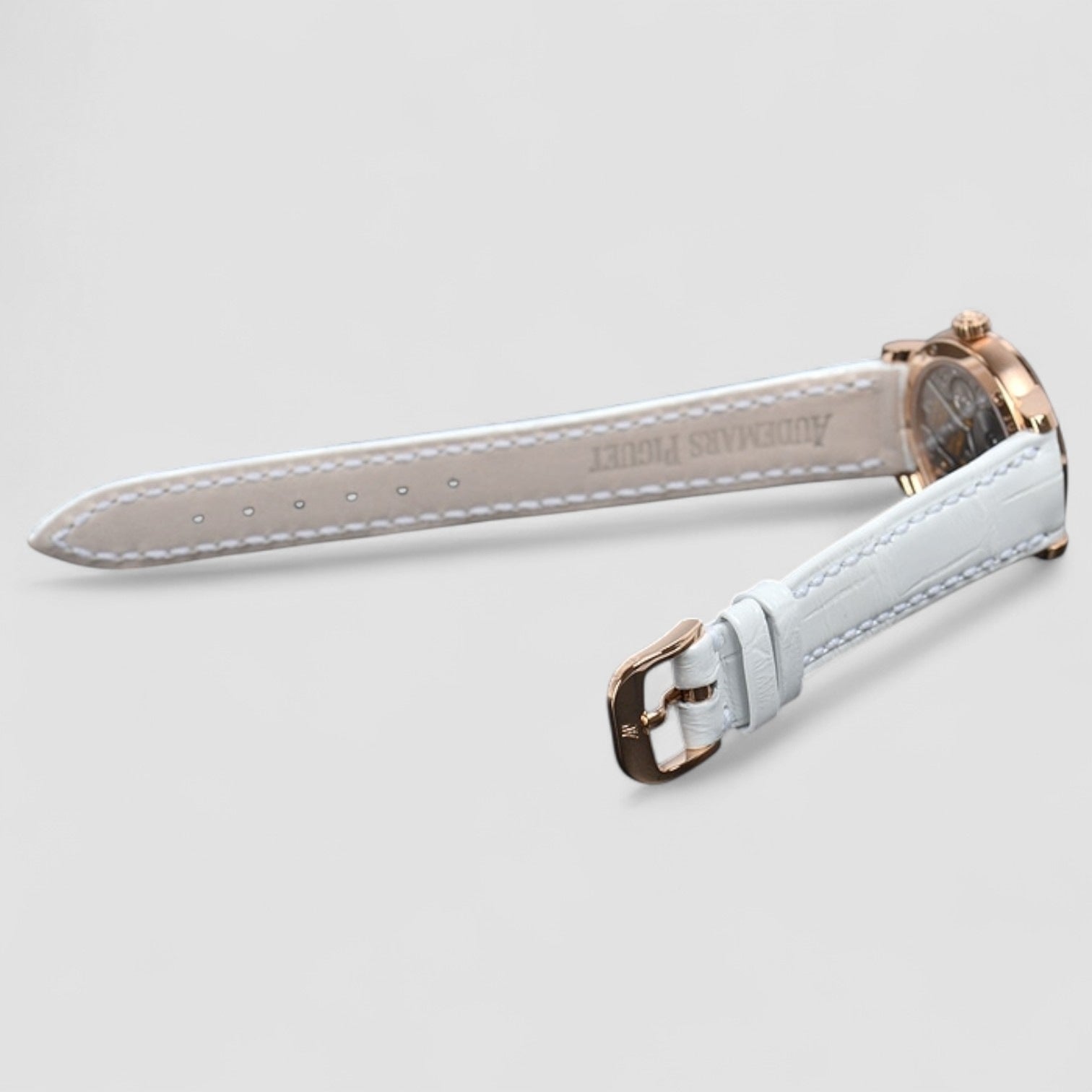 Jules Audemars Small Seconds Pink Gold Silver Roman Dial