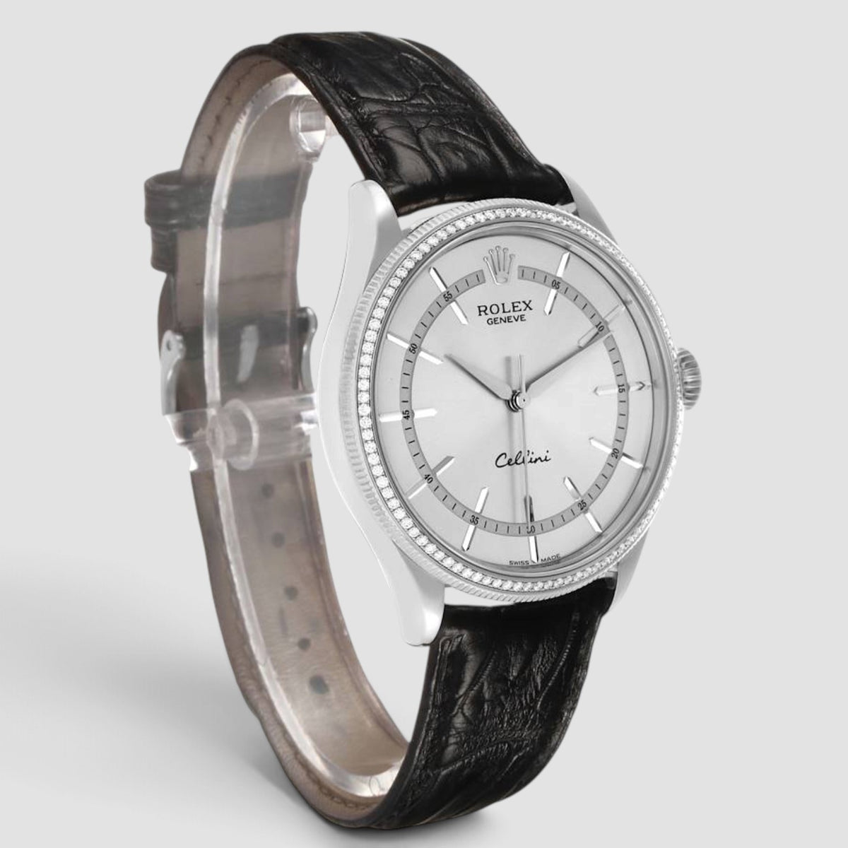 Cellini Time 39 Silver Diamond Dial
