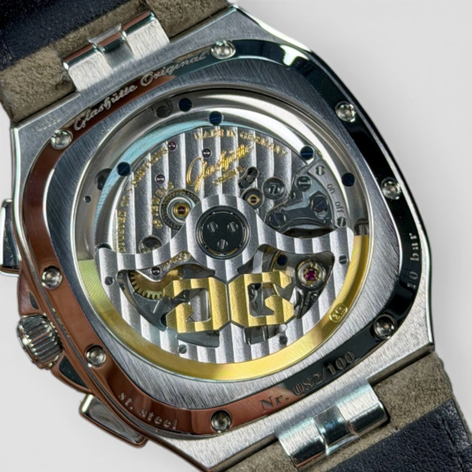 Vintage Seventies Chronograph Panorama Date