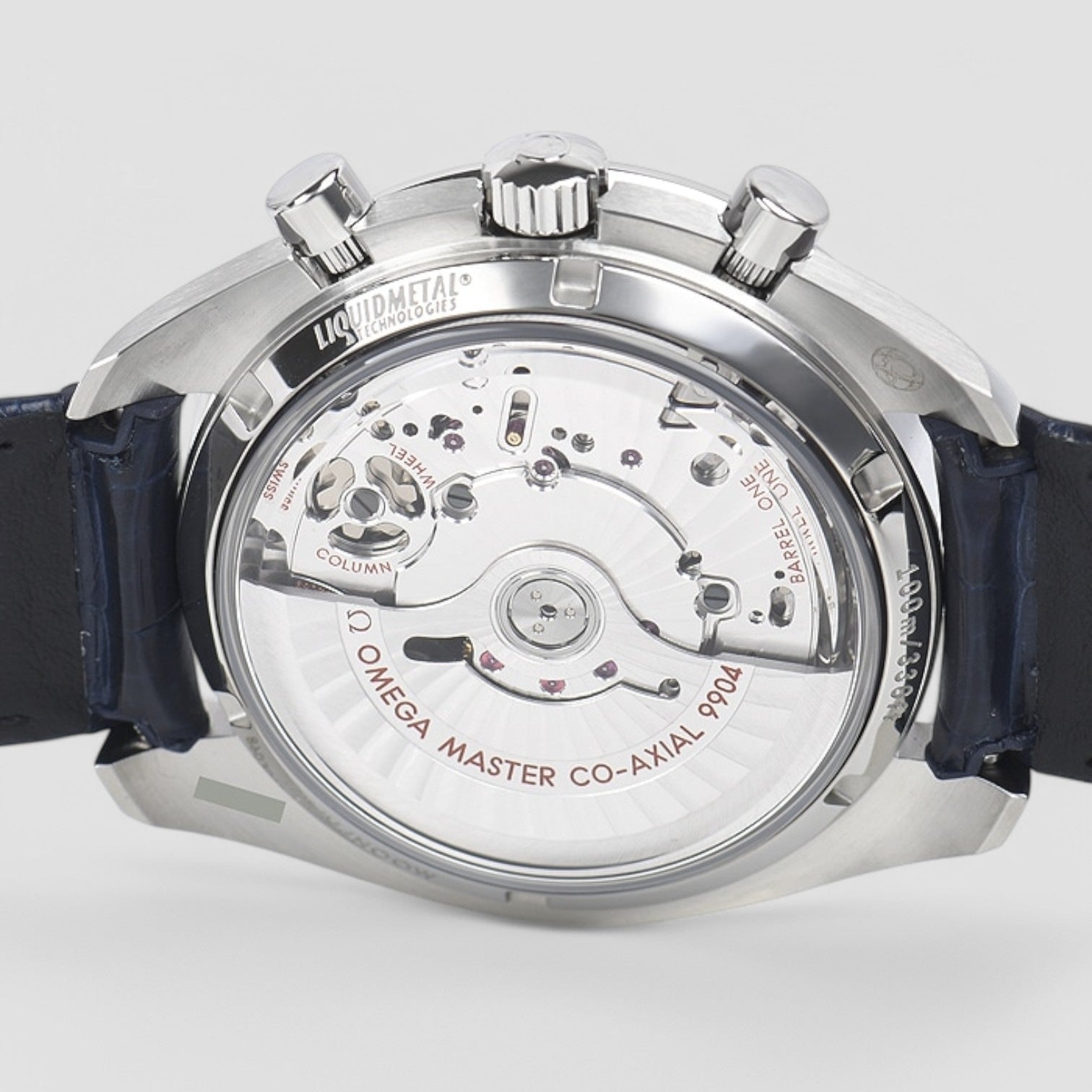 Speedmaster Automatic Moon Blue Dial Description