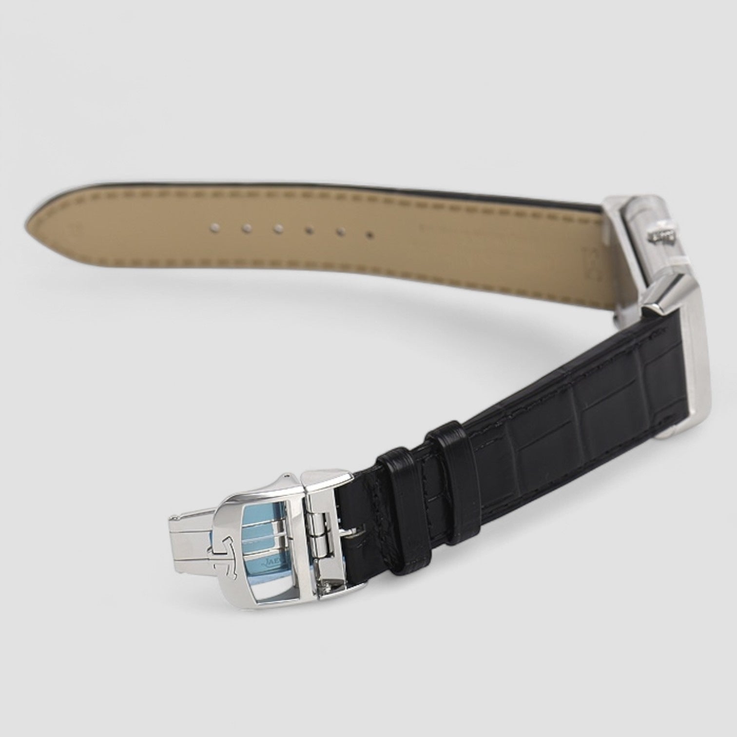 Reverso Duo Day Night Steel Mens Watch