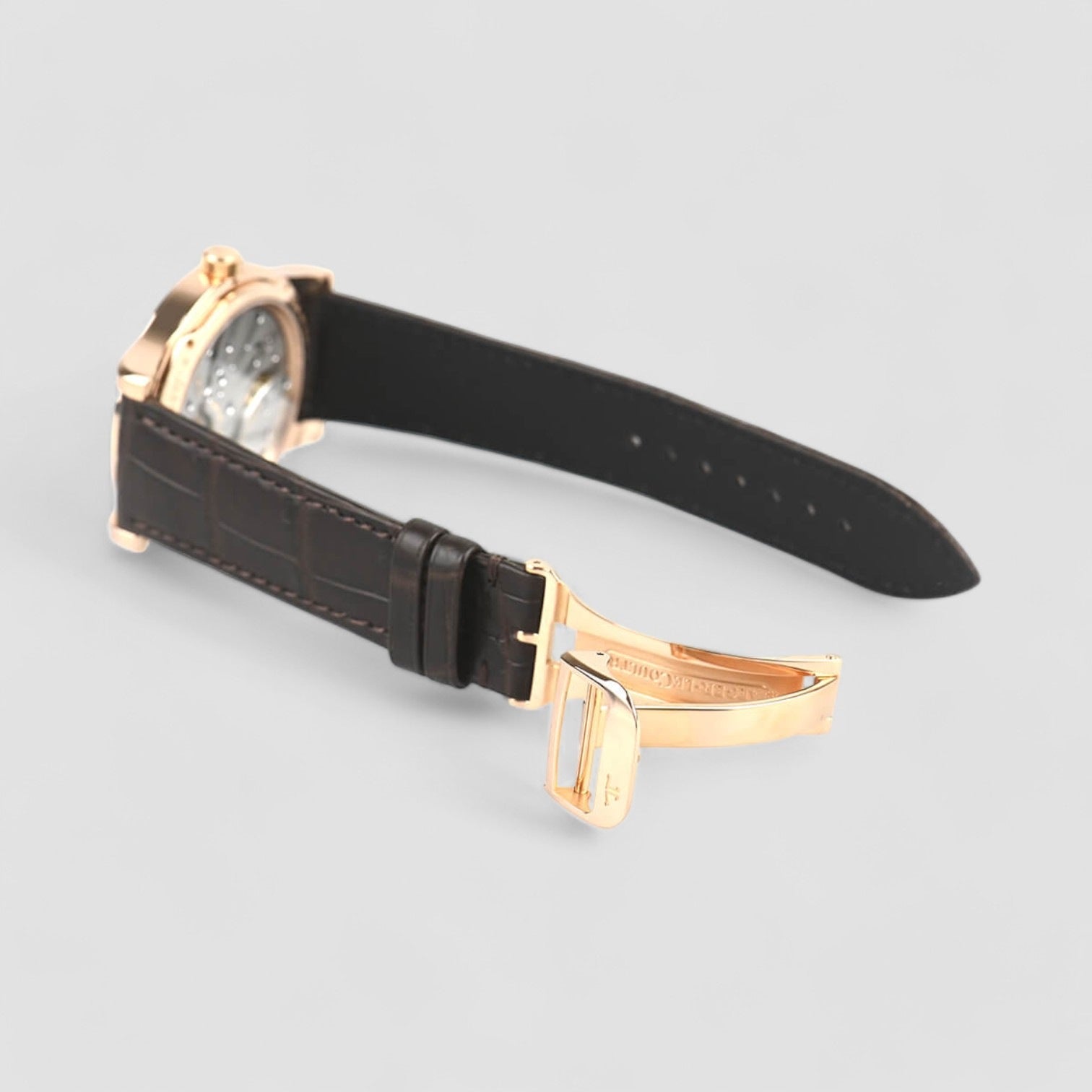 Master 8 Days 18k Rose Gold