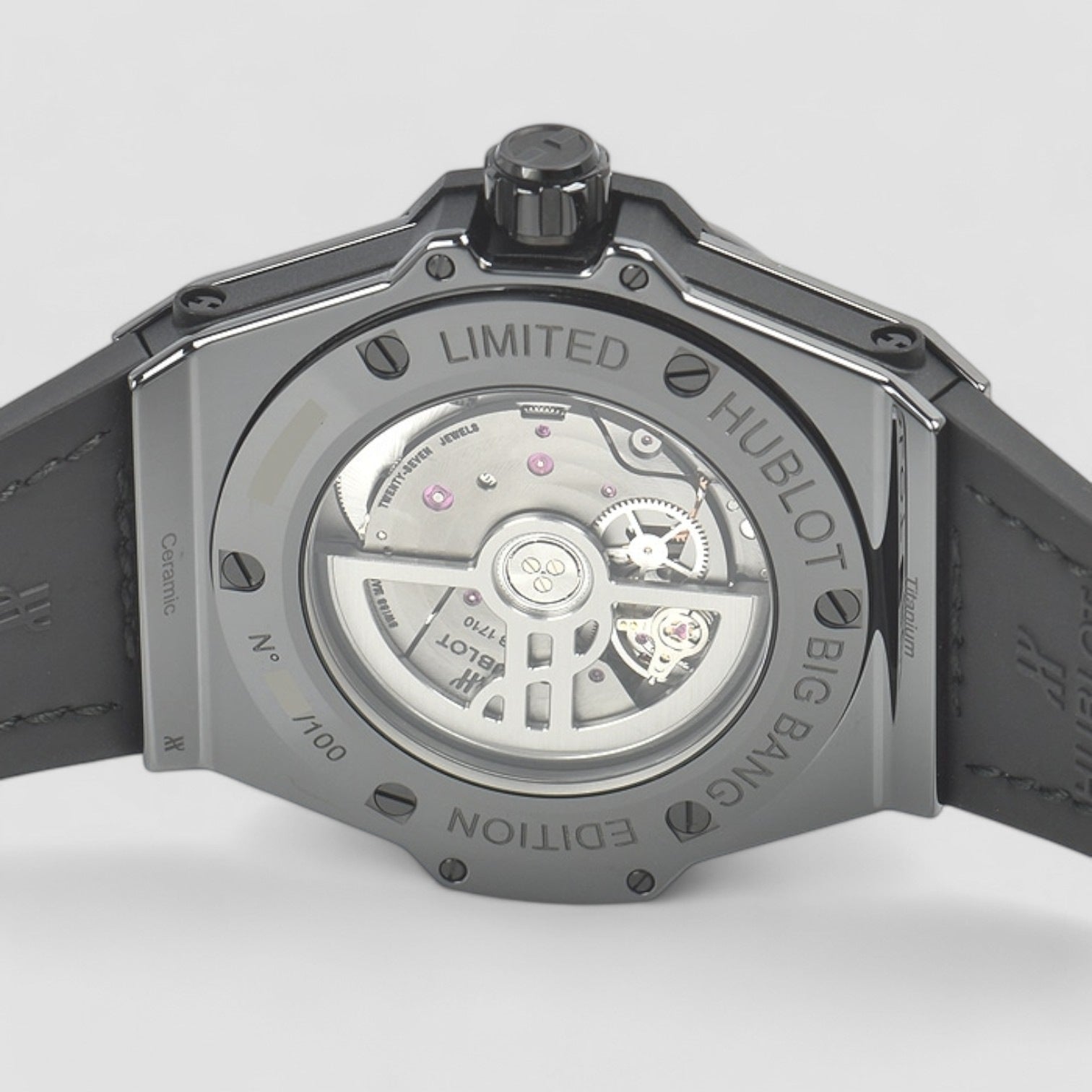 Big Bang Sang Bleu All Black Blue 39 mm