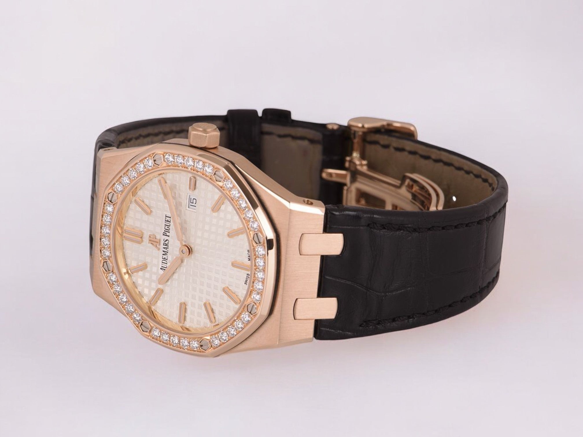 Royal Oak Ladies Quartz Rose Gold 33mm