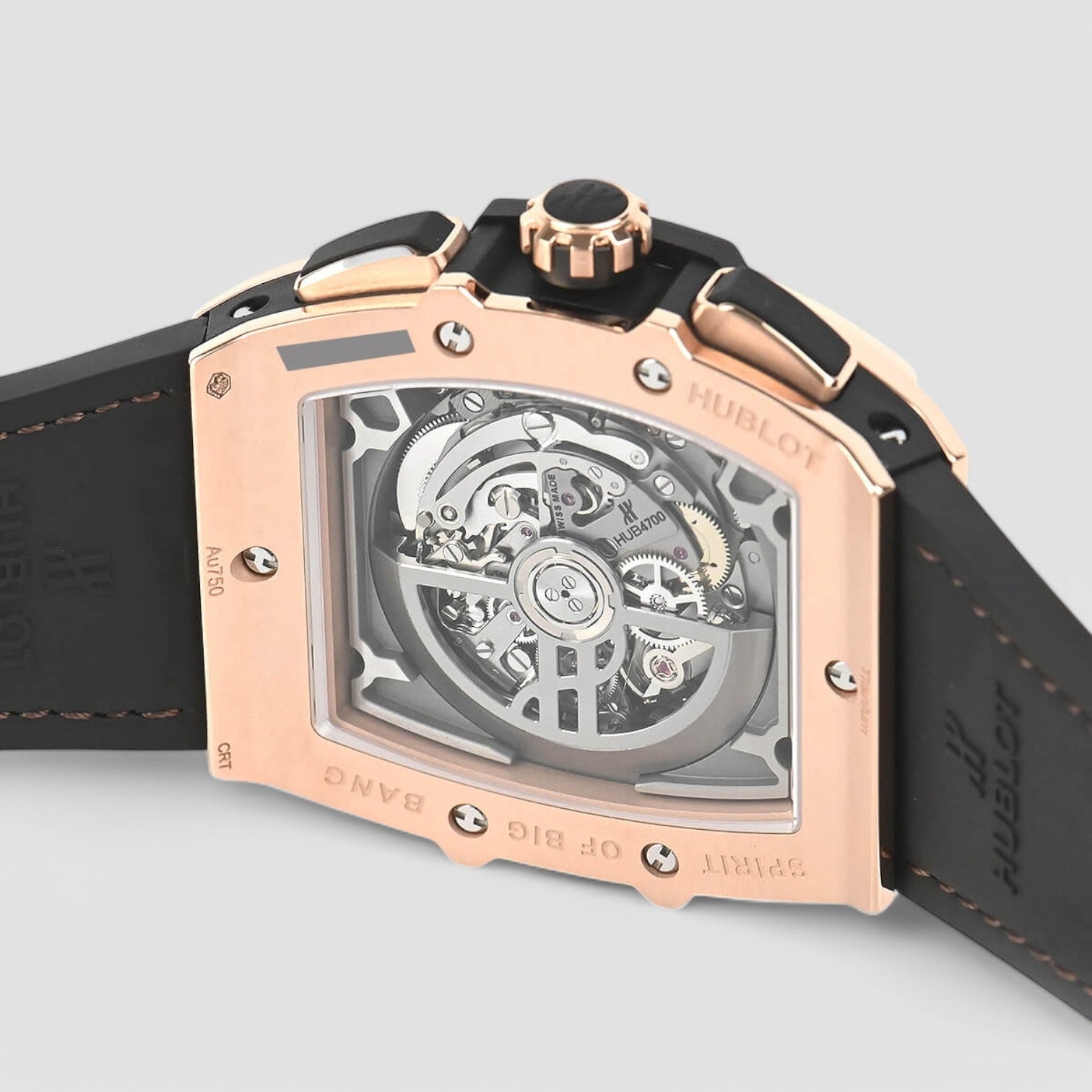 Spirit of Big Bang 18kt King Gold Diamond Men's Watch