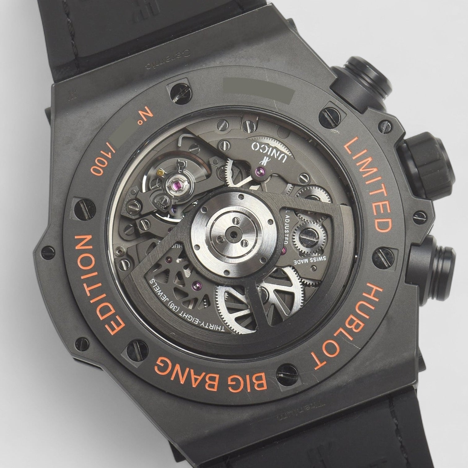 Big Bang Unico All Black Orange