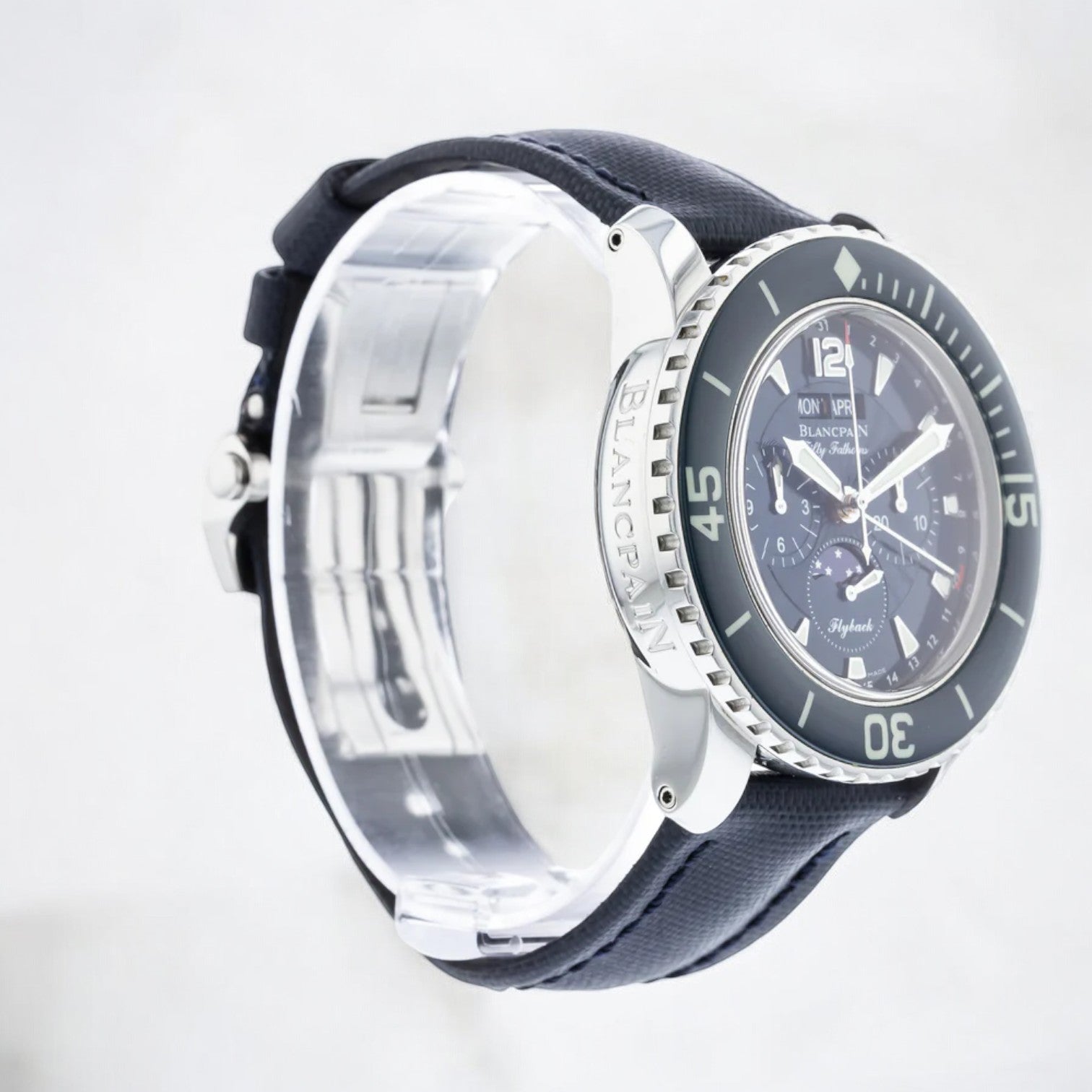 Fifty Fathoms Complete Calendar Flyback SS / Blue Dial
