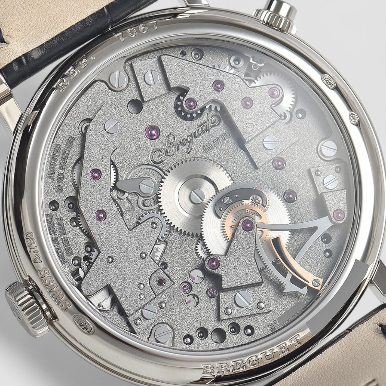 Tradition GMT Manual Wind White Gold 40MM