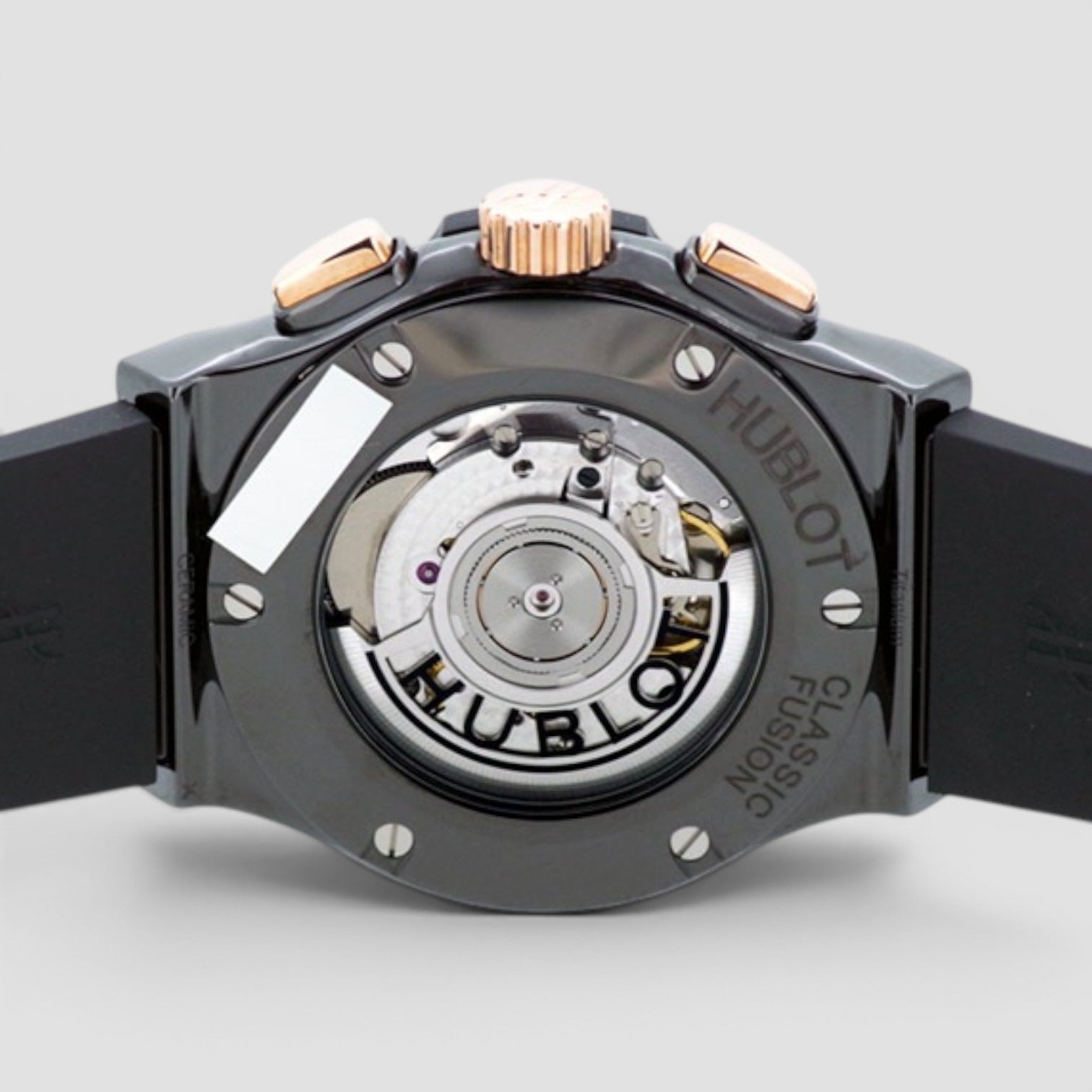 Classic Fusion Automatic Black Carbon Fiber Dial Black Rubber Men's Watch