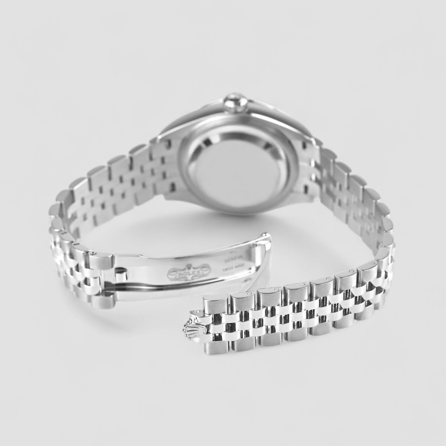 Lady-Datejust Automatic Silver Dial Oystersteel and 18 ct White Gold Ladies Watch