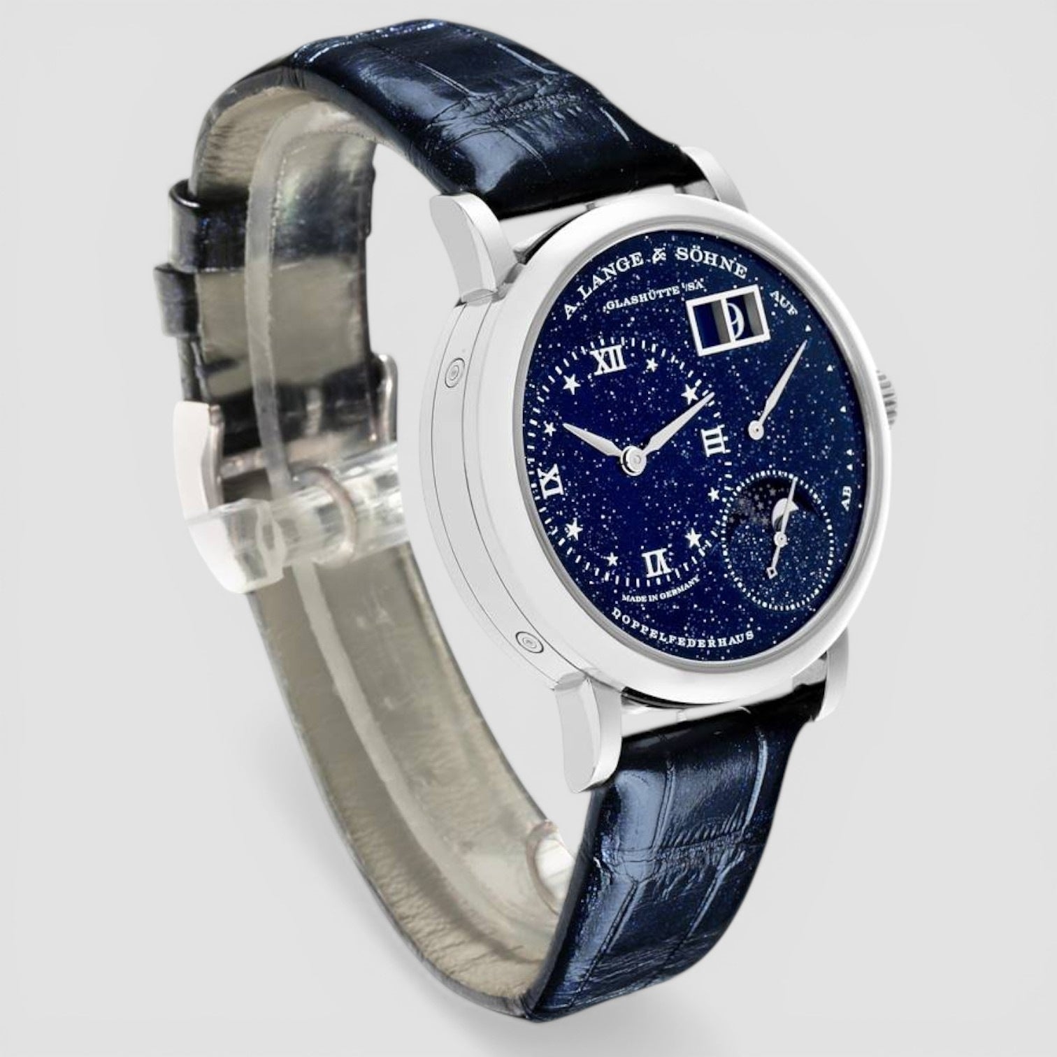 Little Lange 1 Moon Phase Gold Flux