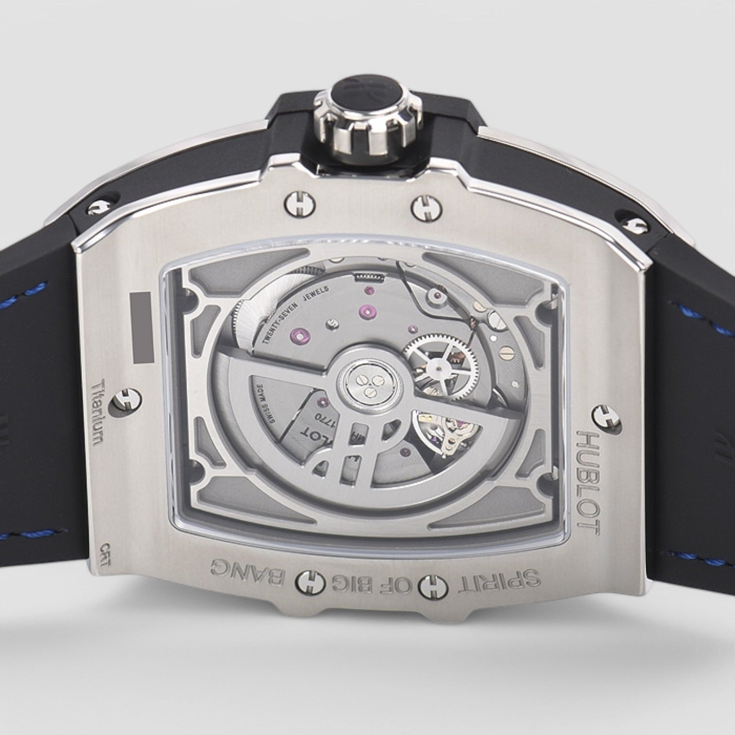 Spirit of Big Bang Moonphase Titanium Dark Blue 42 mm