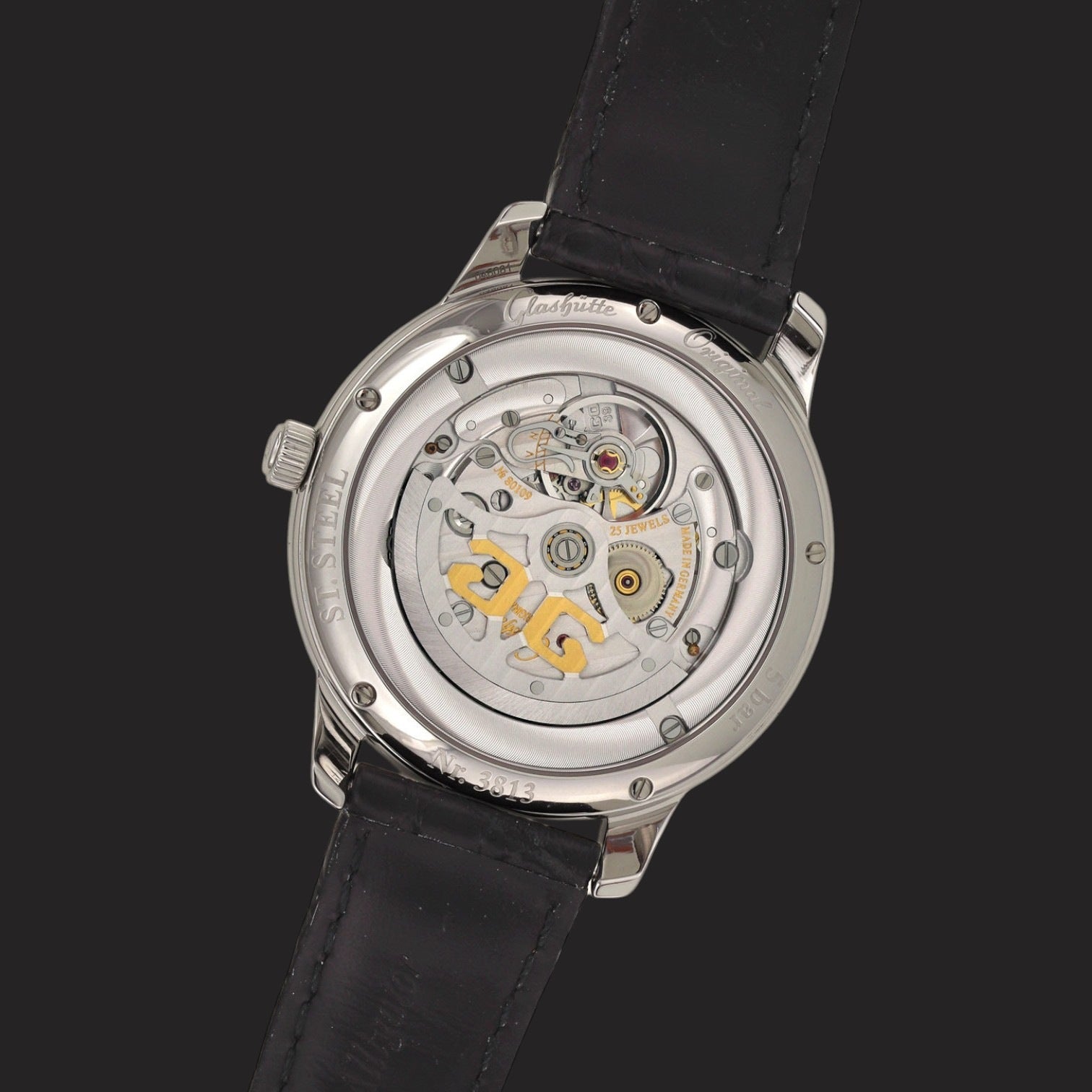 Glashutte Senator Automatic Silver Dial
