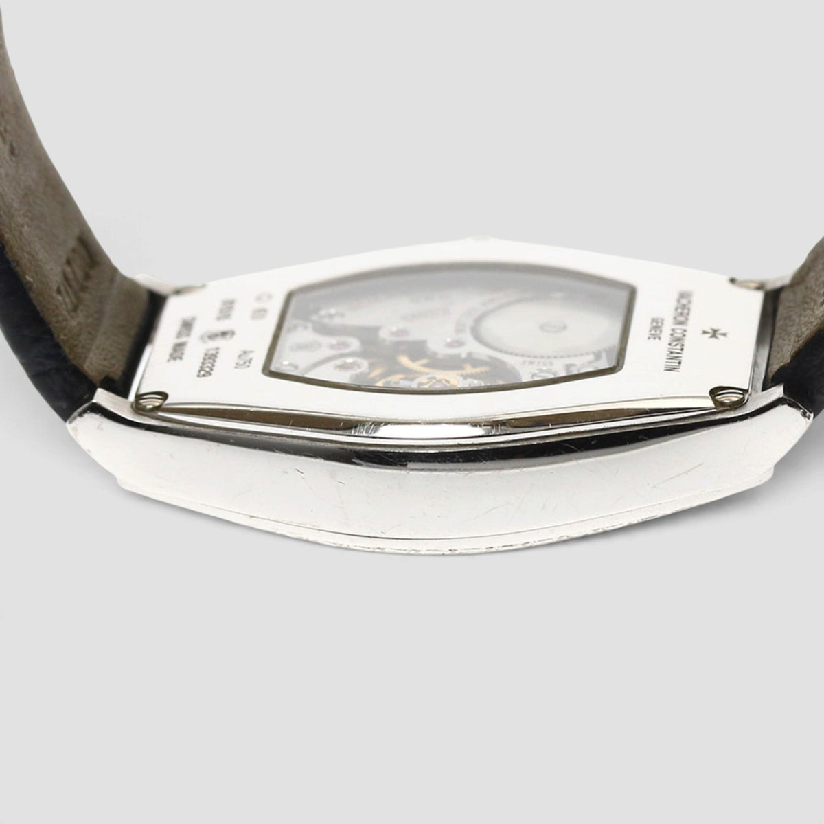 Malte 28 × 38mm Silver Dial 18kt White Gold Diamond Bezel