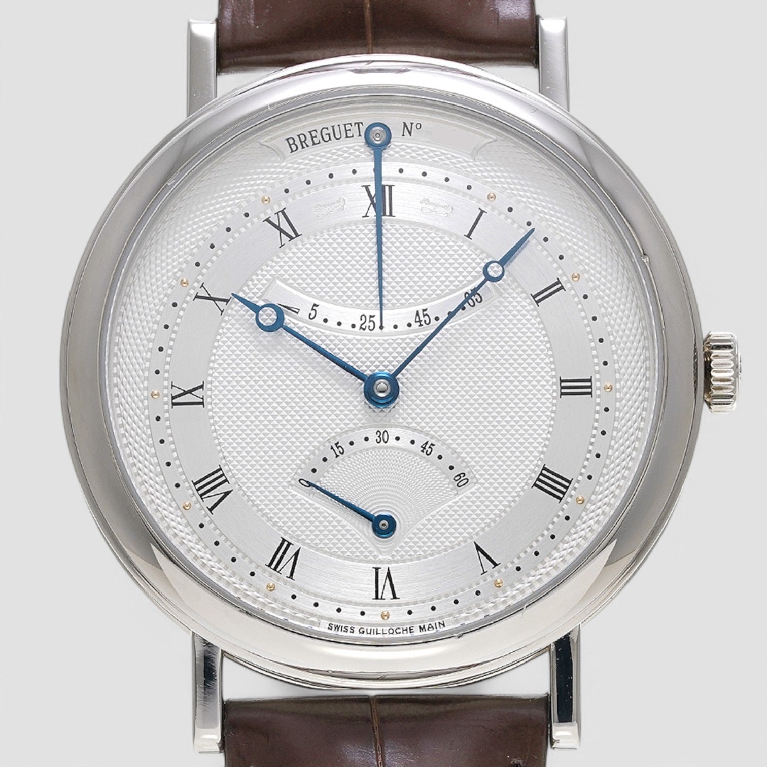 Classique Retrograde Seconds 18K White Gold / Deployant