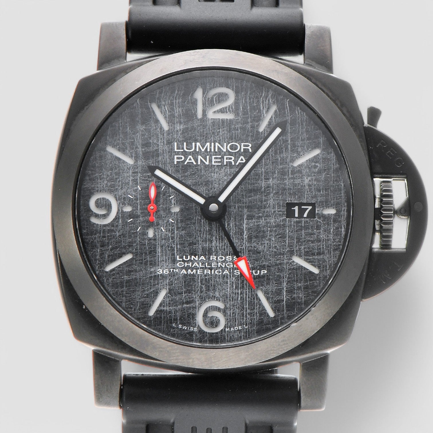 Luminor Luna Rossa GMT Automatic Grey Dial 44 mm Men's Watch