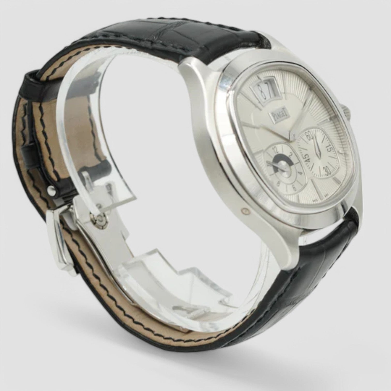 Emperador Coussin Description White Gold 42mm