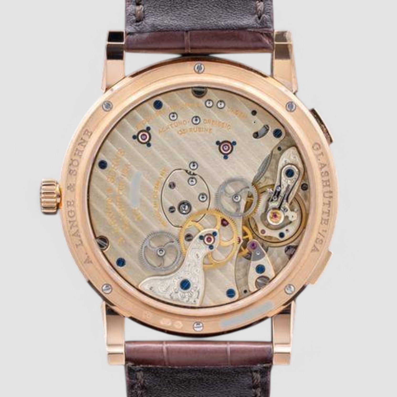 Lange 1 Time Zone 18K Rose Gold