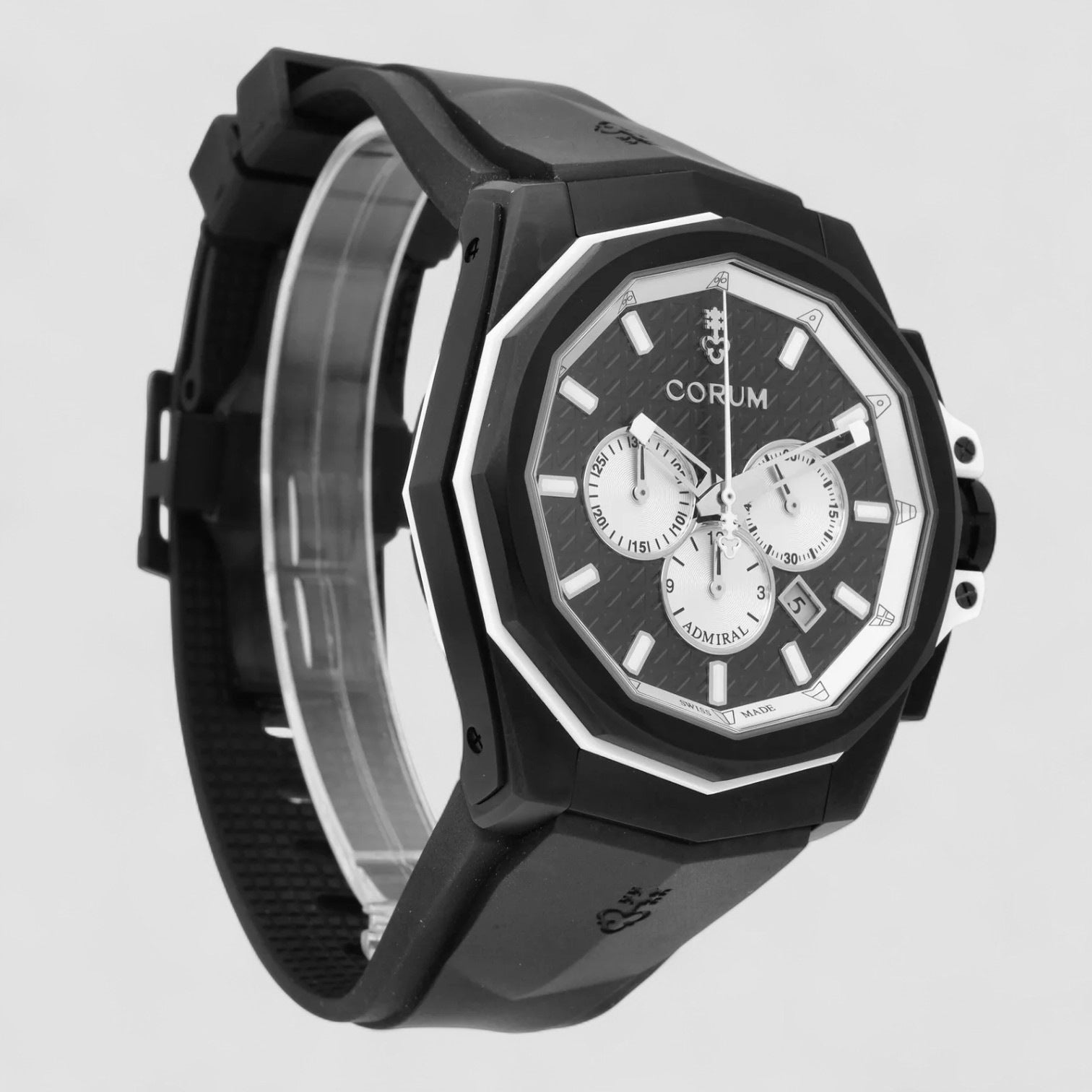 Admiral AC-One 45 Chronograph Black Dial Automatic Men's Watch