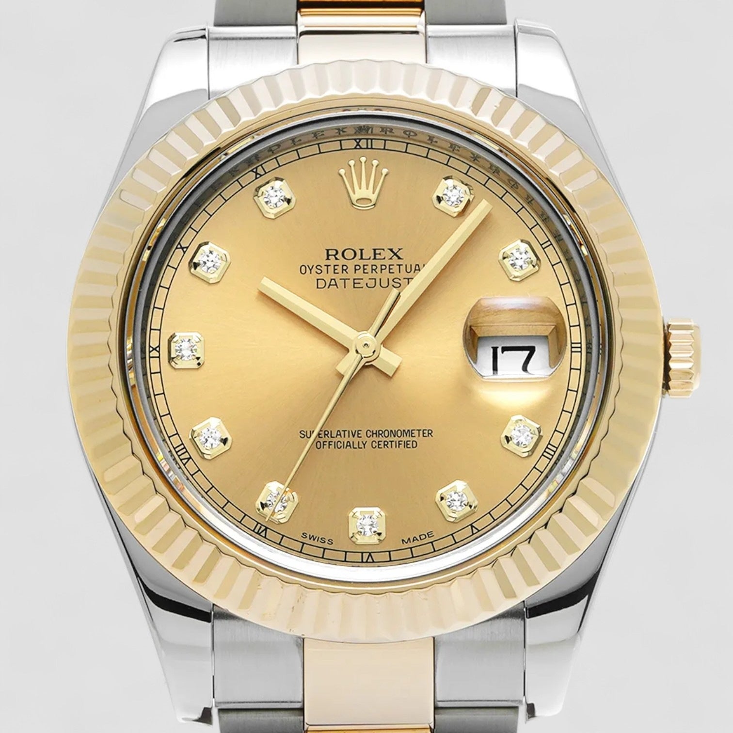 Datejust 41mm Champagne Dial Two Tone