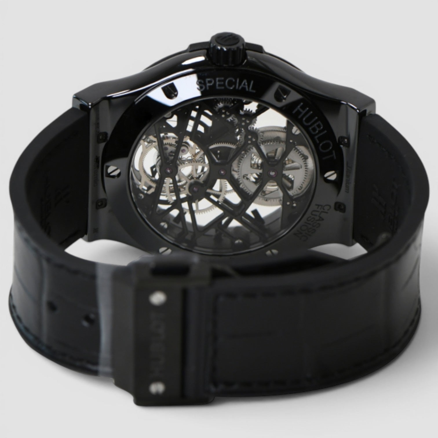 Classic Fusion Skeleton Tourbillon Black Ceramic