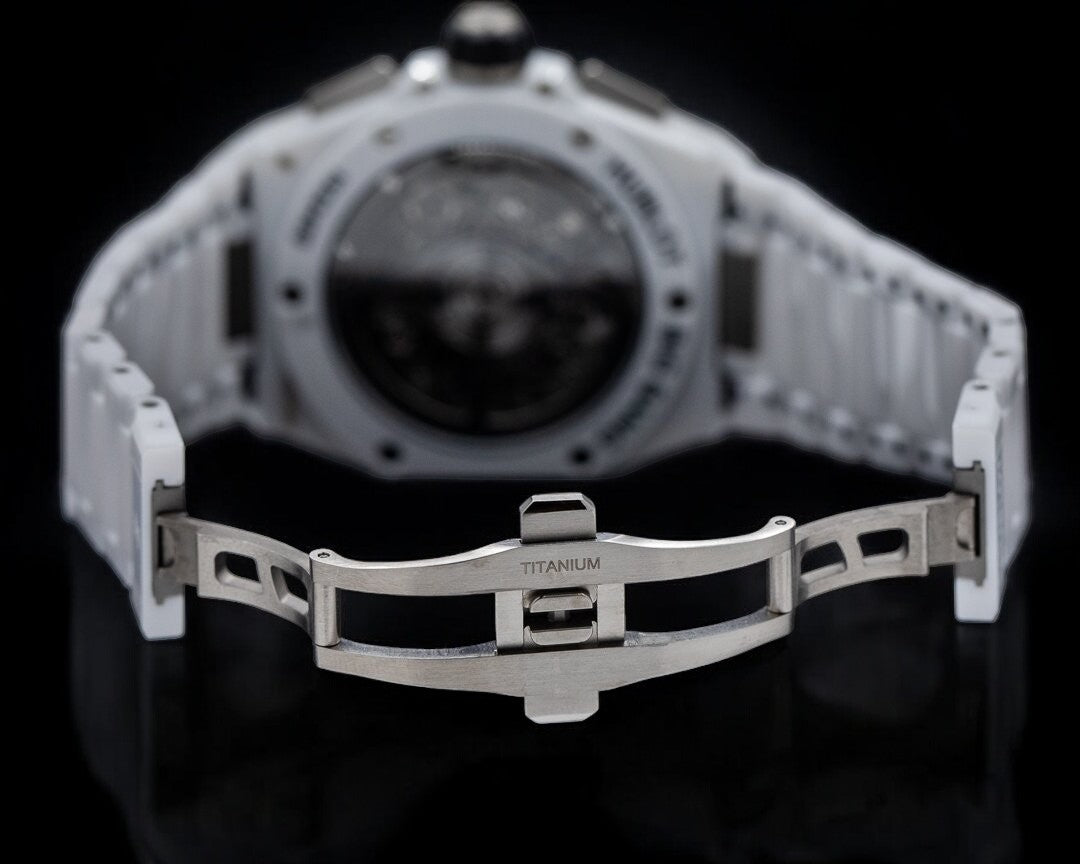 Big Bang White Ceramic Skeleton Dial