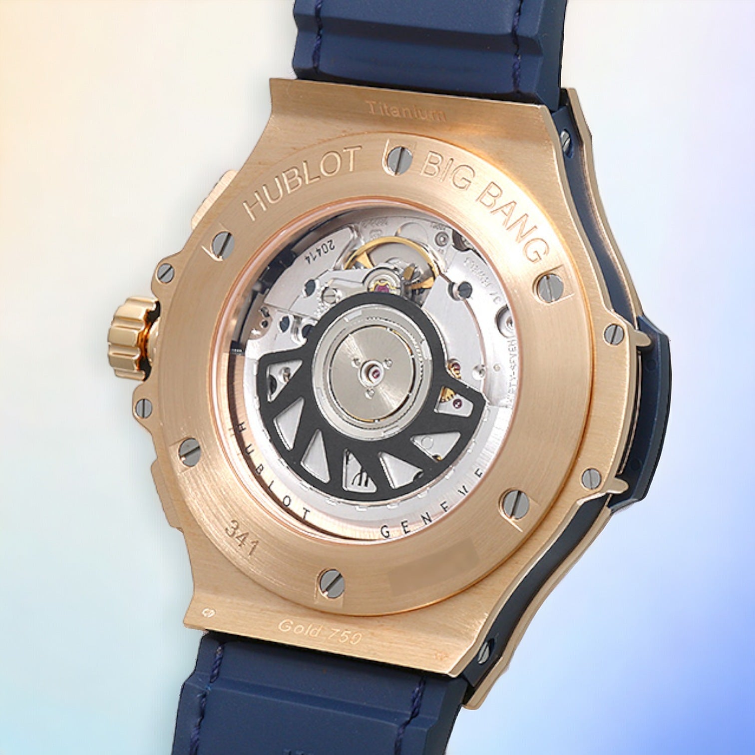 Big Bang Gold Blue Diamonds