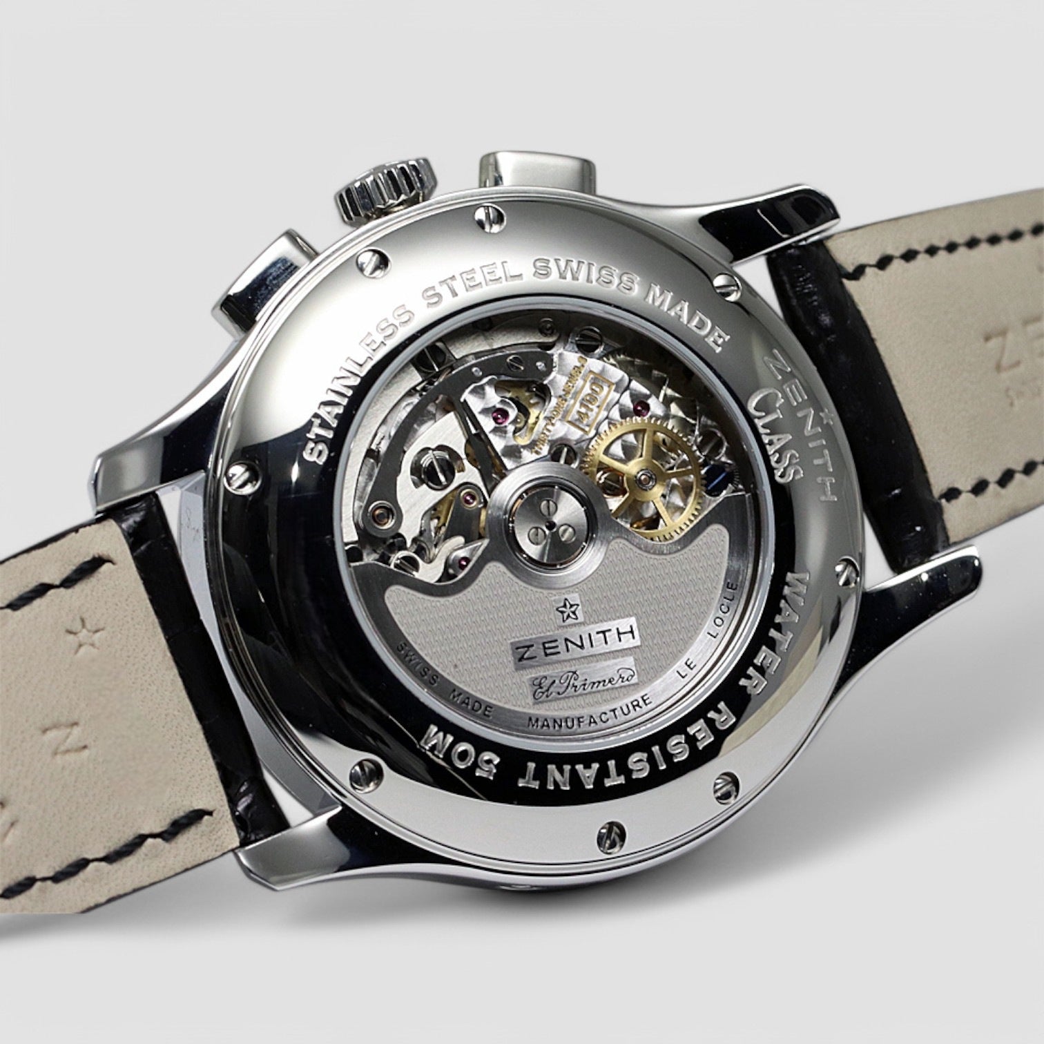 Class T Moon El Primero Silver Dial SS
