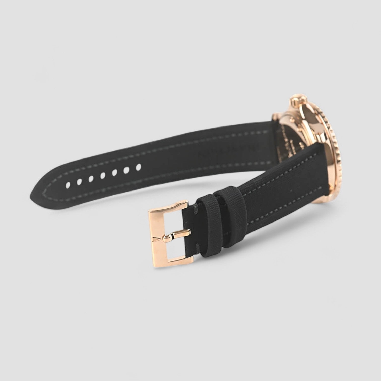 Fifty Fathoms 18K Rose Gold Black Dial