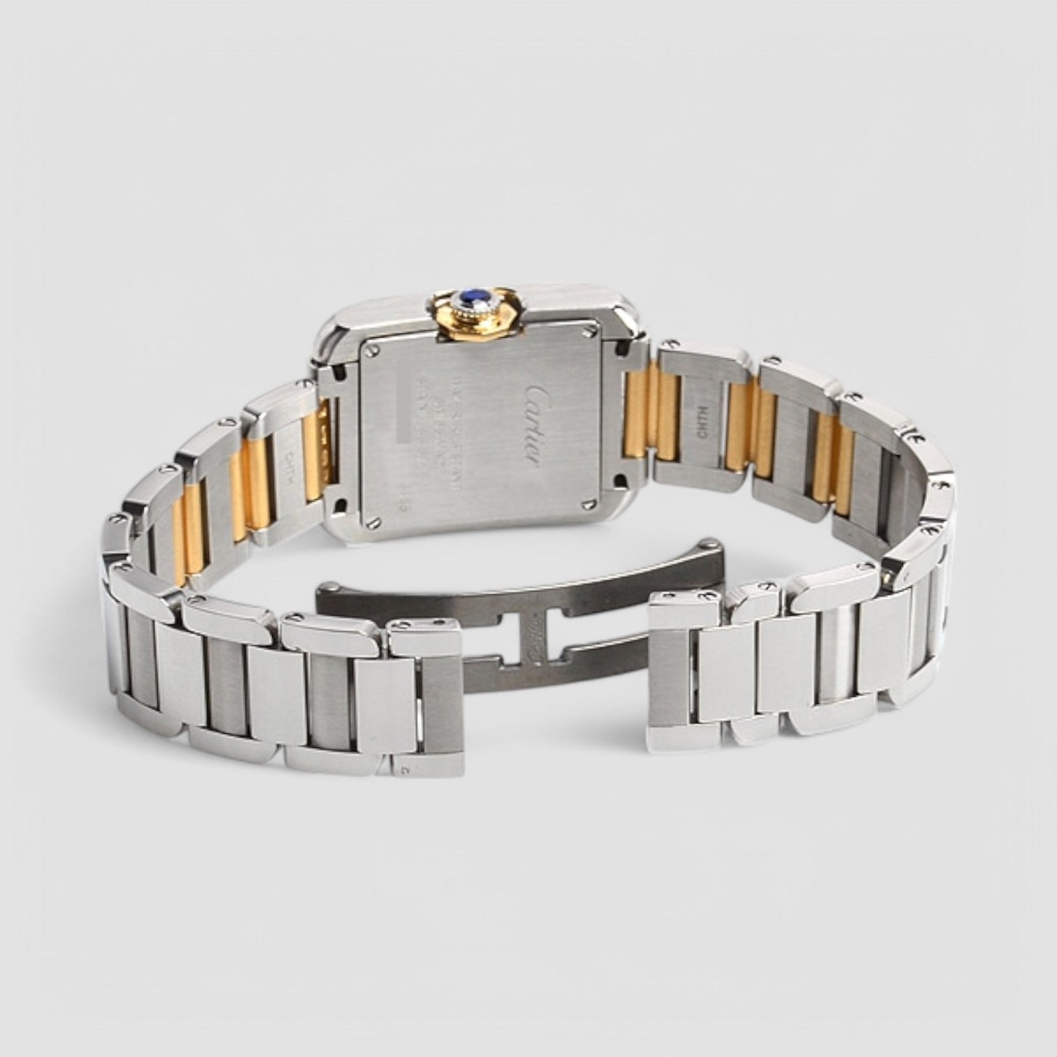 Tank Anglaise Gold, Steel 40mm