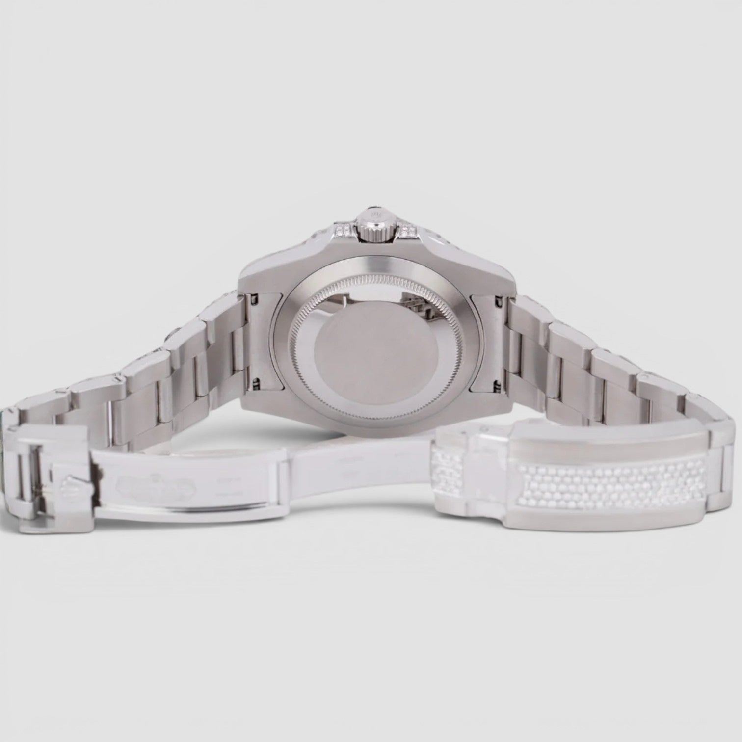 Submariner Date Custom Blue Dial DIAMOND SAPPHIRE - Iced Out