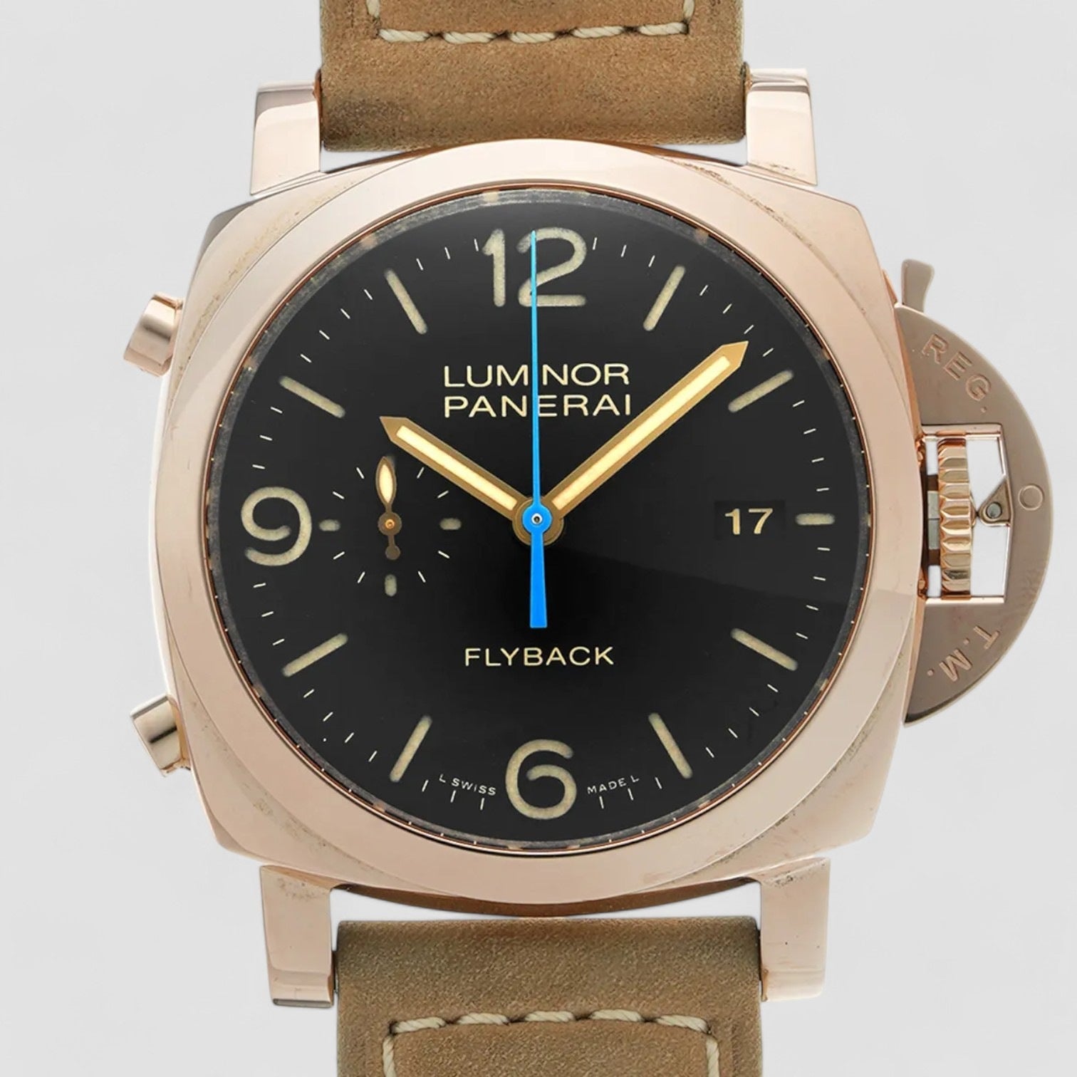 Luminor 1950 chronograph Flyback 18K Rose Gold