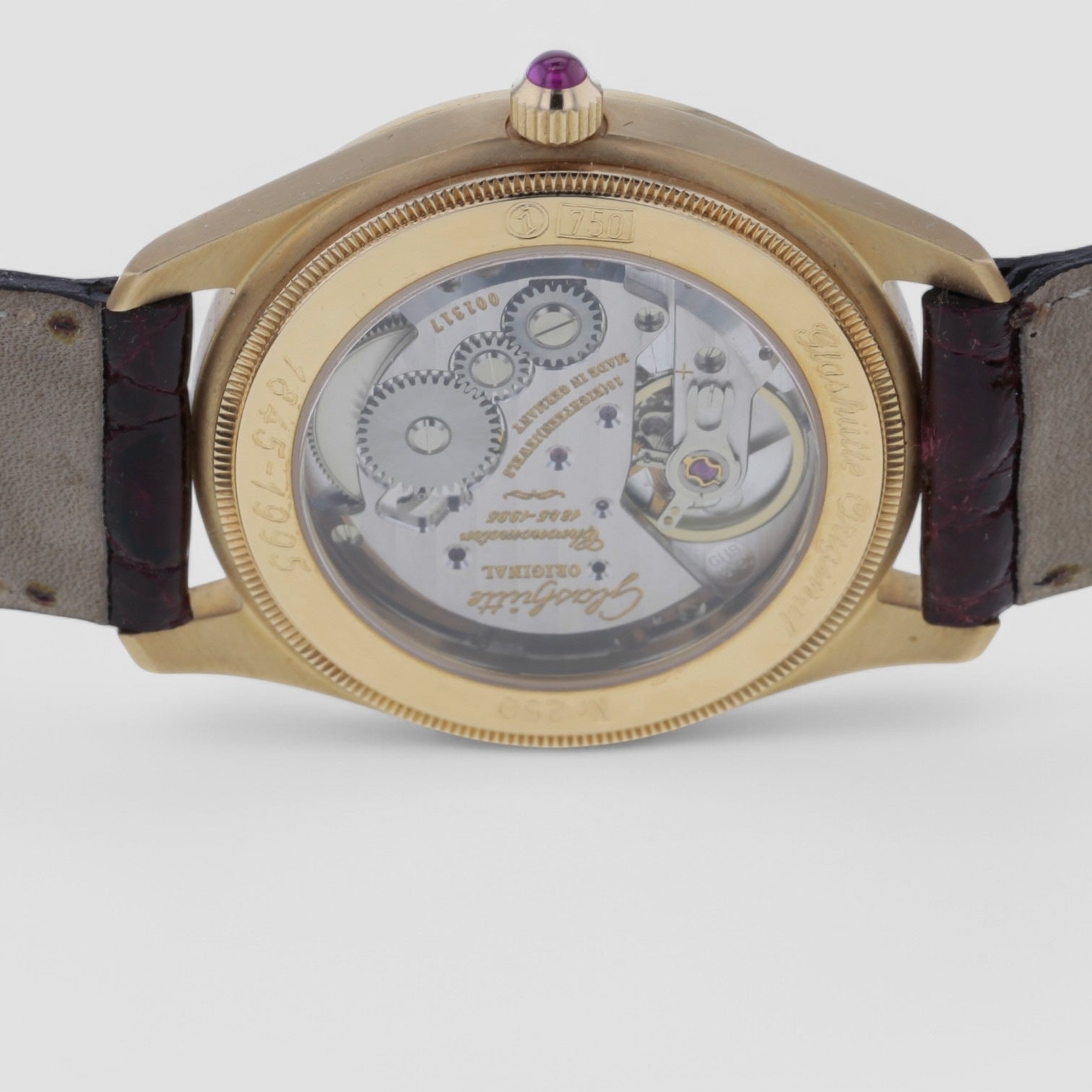 Senator Chronometer yellow gold