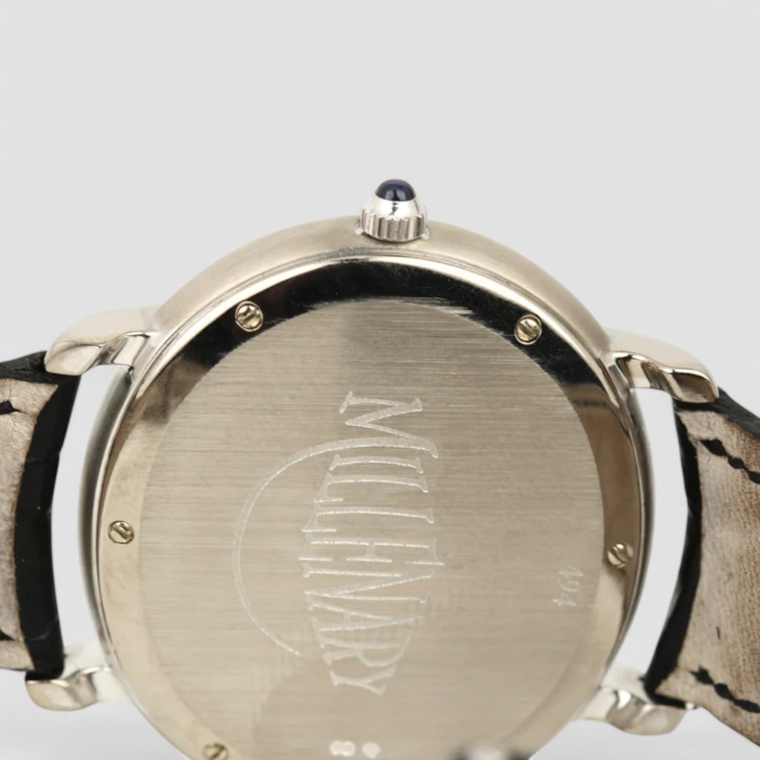 Millenary 18 CT White Gold Automatic Men's Watch