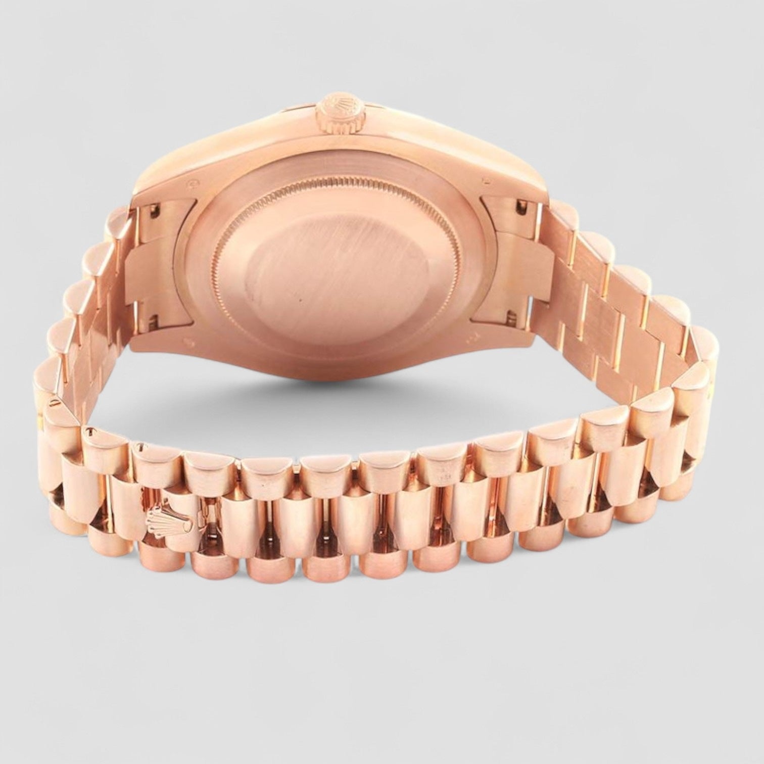 Day-Date II 41 President EveRose Gold Diamond Mens Watch