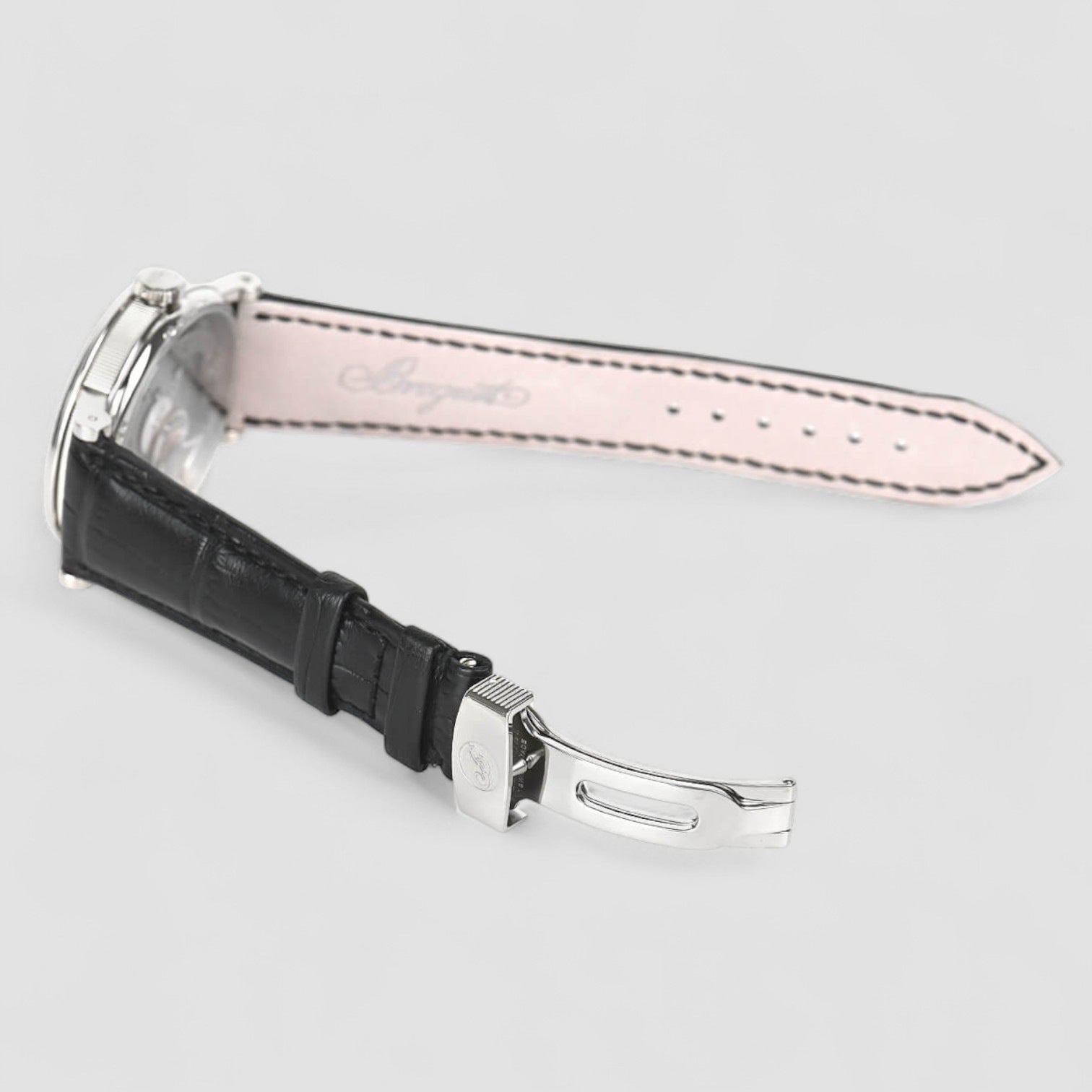 La Tradition 18K White Gold / Black Dial Description