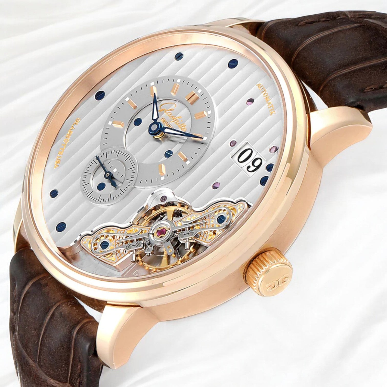 PanoMaticInverse Red Gold 42 mm