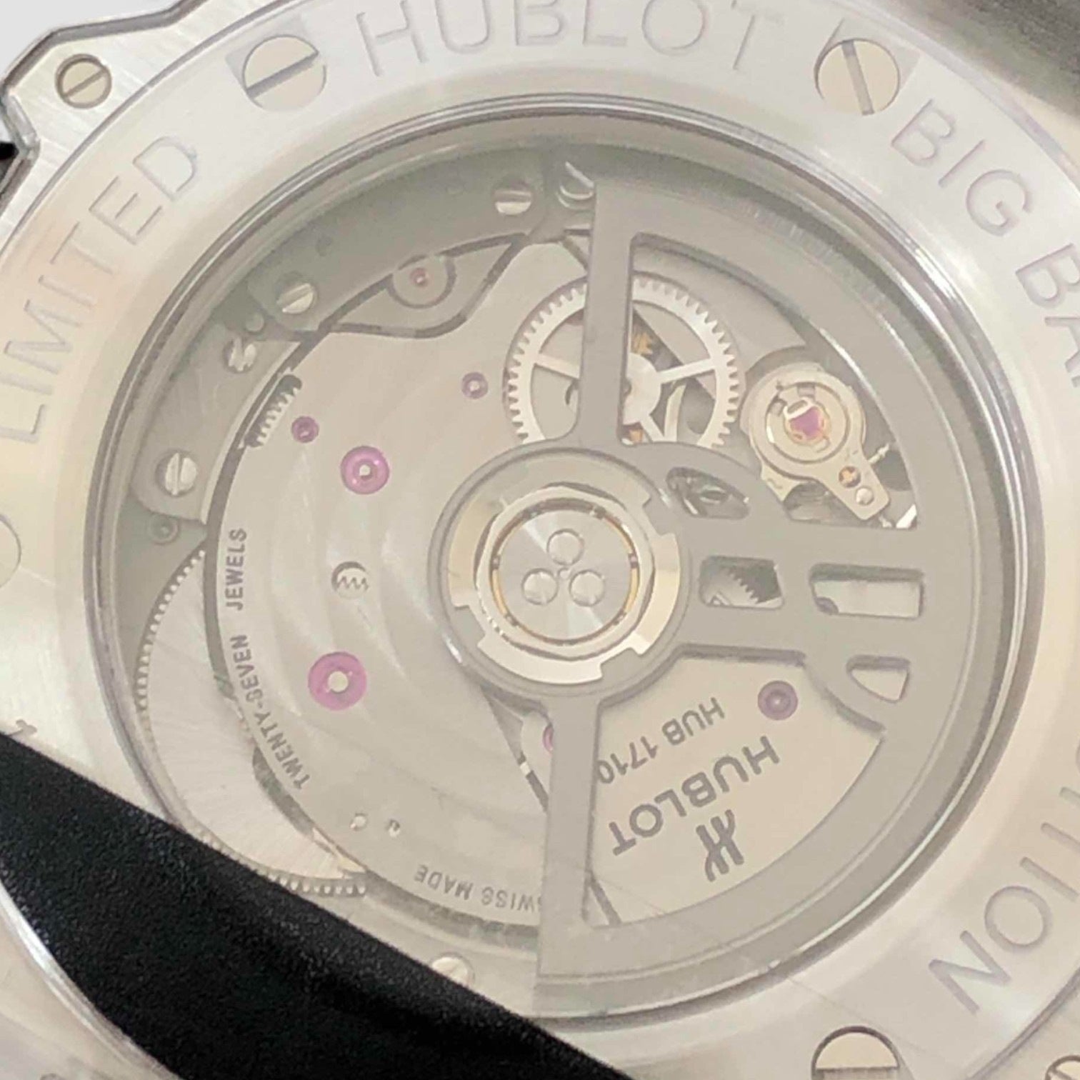 Big Bang Sang Bleu Automatic Diamonds Grey Dial Watch